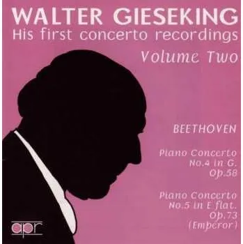 Zahraniční hudba CD Walter Gieseking: His First Concerto Recordings Volume 2 2018