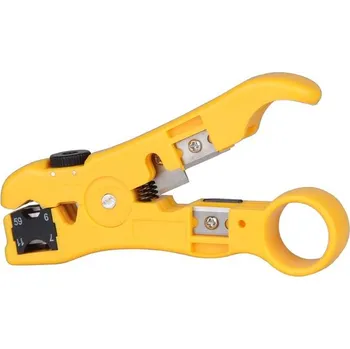 Počítač XtendLan Odizolovávač kabelů, 4 břity, RG59/6/11/7, břity pro UTP/STP a telef.kabely kulaté i ploché TOS-125-4BP