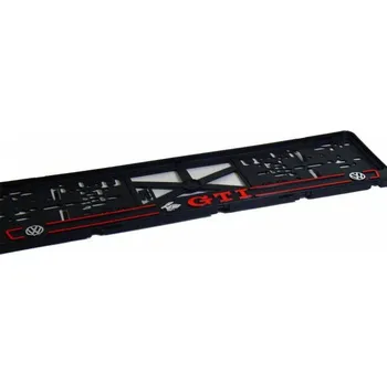 Držák SPZ Podznačka 3D VOLKSWAGEN GTI - (1 Ks)