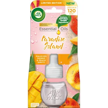 Air Wick Essential Oils náplň 19 ml, Maldives Mango & Peach Spritz