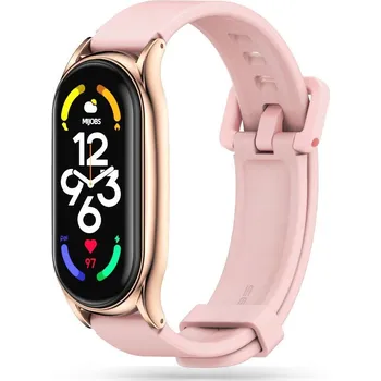 Řemínek na hodinky Řemínek Tech-Protect Iconband Pro Xiaomi Mi Smart Band 5 / 6 / 6 Nfc Pink