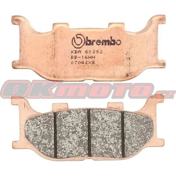 Brzdová destička Brembo (Itálie) Přední brzdové destičky Brembo 07042XS - Yamaha XP 500 TMAX, 500ccm - 04-07