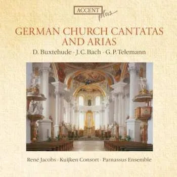 Zahraniční hudba CD Dieterich Buxtehude: Rene Jacobs - Deutsche Kirchenkantaten & Arien 2008