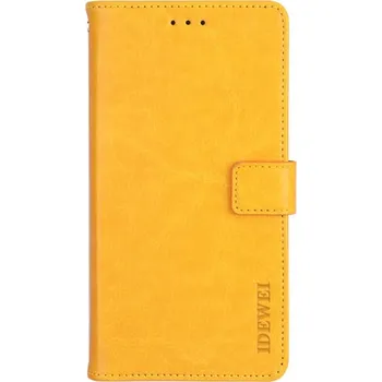 Pouzdro na tablet VSECHNONAMOBIL 37894 IDEWEI Peněženkový kryt Huawei Nova 9 žlutý