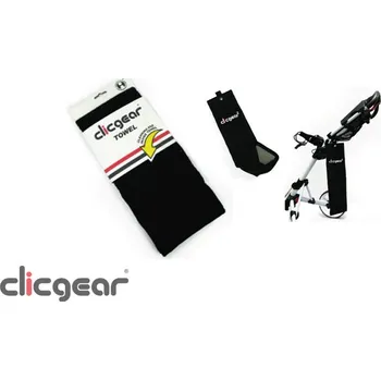 CLICGEAR Tri-fold ručník černý