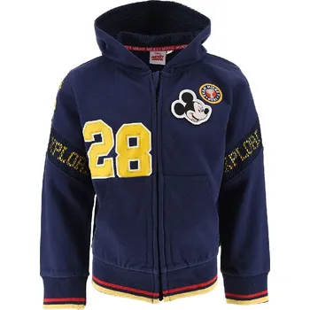 Chlapecká mikina Tmavě modrá chlapecká mikina Mickey Mouse Velikost: 128