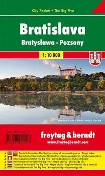 Plán města: Bratislava 1:10 000 - Freytag & Berndt (2015)