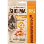 Shelma Meaty Sticks s drůbežím a kurkumou 15 g