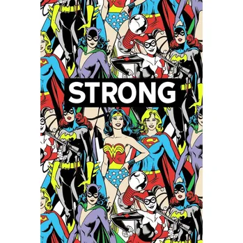 Plakát Plakát, Obraz - DC Comics - Women are strong