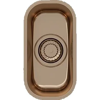 Nerezový dřez Dřez včetně sifonu, VARIANT 110, COPPER