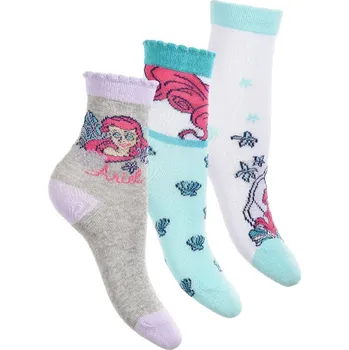 Balení dívčích ponožek Princess Disney Velikost: 27/30