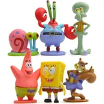 Figurky Spongebob 3-6 cm 6 ks