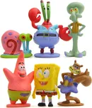 Figurky Spongebob 3-6 cm 6 ks