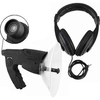 Timeless Tools Parabolický směrový mikrofon se sluchátky