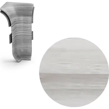 soklová lišta NOVÁK Vnitřní roh k soklové liště PVC Macquarie 56x23 NGTWH2