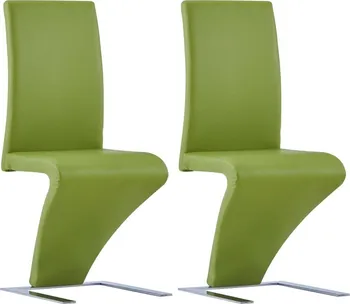 Jídelní židle vidaXL Jídelní židle s cik-cak designem 2 ks
