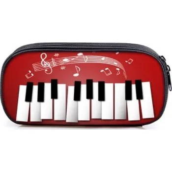 Pouzdro do hodin klavíru - klaviatura a noty