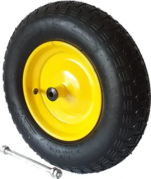 Kola Pirkl Kluzné kolo s oskou 400 mm žluté