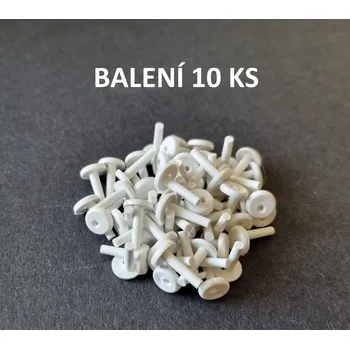 Žaluzie Kasko Fixační kolíček na žaluzie balení 10ks - BÍLÁ 781 10ks za cenu 9ks