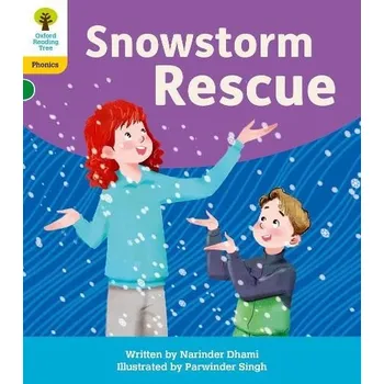 Učebnice Oxford Reading Tree: Floppy's Phonics Decoding Practice: Oxford Level 5: Snowstorm Rescue - Dhami, Narinder