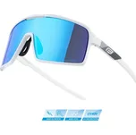 Brýle Force Static bílé, modrá zrcadlová skla
