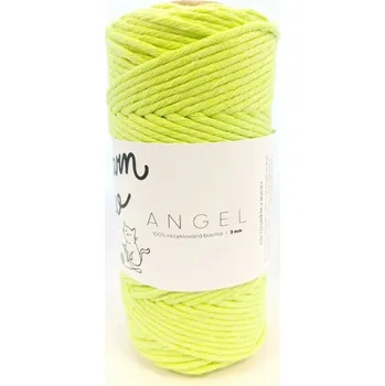 Příze Yarn Melow Šňůra Angel 3mm Pistáciová (Yarn Melow Macramé šňůra Angel Pistáciová)