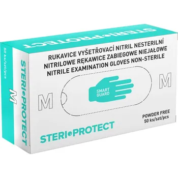 Vyšetřovací rukavice Steriwund Rukavice vyšetřovací nitrilové vel. M nesterilní 50 ks