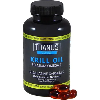 Přírodní produkt Titanus Krill Oil Premium Omega-3 60 cps.
