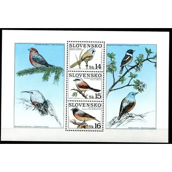 Poštovní známka (1999) Pof. 189 - 191 (PL) ** - Slovensko - Ptactvo