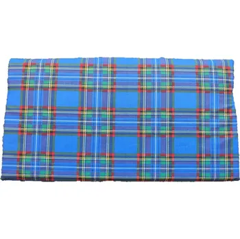 Zahradní lehátko Plážové lehátko skládací - modrá kostka