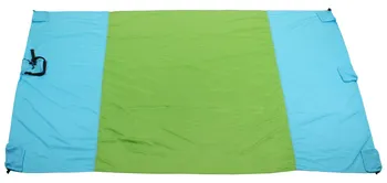 Pikniková deka Merco Camp Pad 38854 210 x 210 cm modrá/zelená