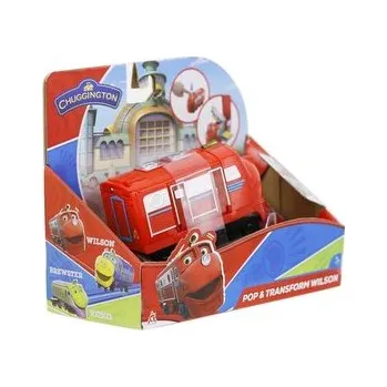 Vláček a vláčkodráha Chuggington Veselé vláčky Pop&Transform Wilson