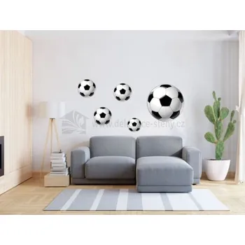 Samolepící dekorace Samolepky na zeď - Míč - dekorace-steny.cz - 60 x 60 cm - 696