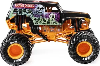 autíčko Spin Master Monster Jam Grave Digger 1:24 oranžové