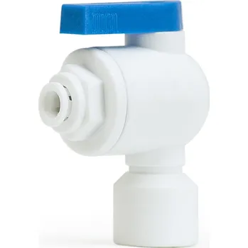 vodní filtr Waterfilter Plastový ventil pro připojení tlak. nádoby opatřený rychlospojkou 1/4" závit x 1/4"hadička