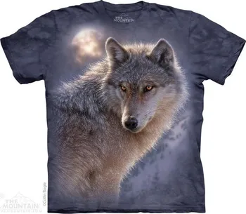 pánské tričko The Mountain Adventure Wolf modré L
