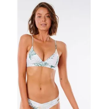 Dámské plavky PLAVKY RIP CURL COASTAL PALMS LL TOP WMS - bílá - XS + při osobním odběru 835 Kč