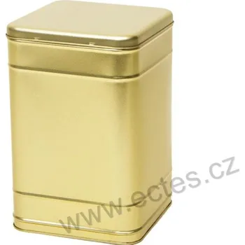 Dóza na potraviny GOLD 7414 zlatá mat