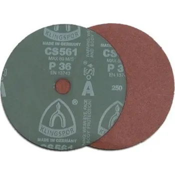 Brusný kotouč KLINGSPOR CS 561 DR01/22mm P180 H36 (66459)