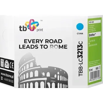 Ink. kazeta TB kompat. s Brother TBB-LC3213C CY