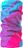Dynafit Logo Neck Gaiter, Pink Glo Striped