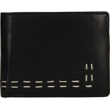 Peněženka Pánská kožená peněženka Lagen Bassa - černá