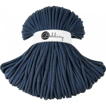 Bobbiny bavlněná šňůra JUMBO 9mm jeans