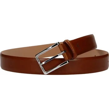 Opasek Kožený pánský opasek Calvin Klein Arnt - koňak