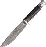 Marble's Damascus Bowie Horn MR457