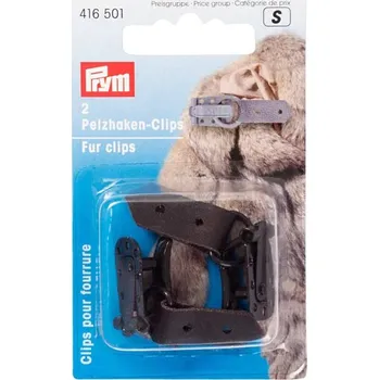 Kožichové zapínání Prym 416501 - hnědé