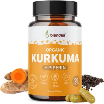 Blendea Kurkuma + Piperin Organic BIO…