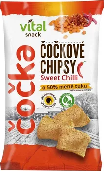 Chips Rej Vital Snack čočkové chipsy 65 g
