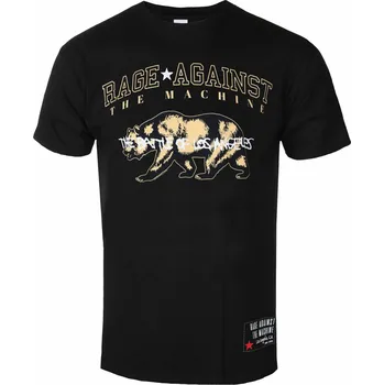 Pánská móda Tričko metal pánské Rage against the machine - CALI BEAR - PLASTIC HEAD - PHDRAMTSBCAL - S