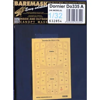 Plastikový model HGW 1/32 Mask Dornier Do 335A (HK MODELS)